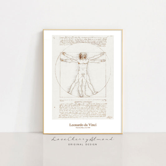 Vitruvian Man, c. 1490