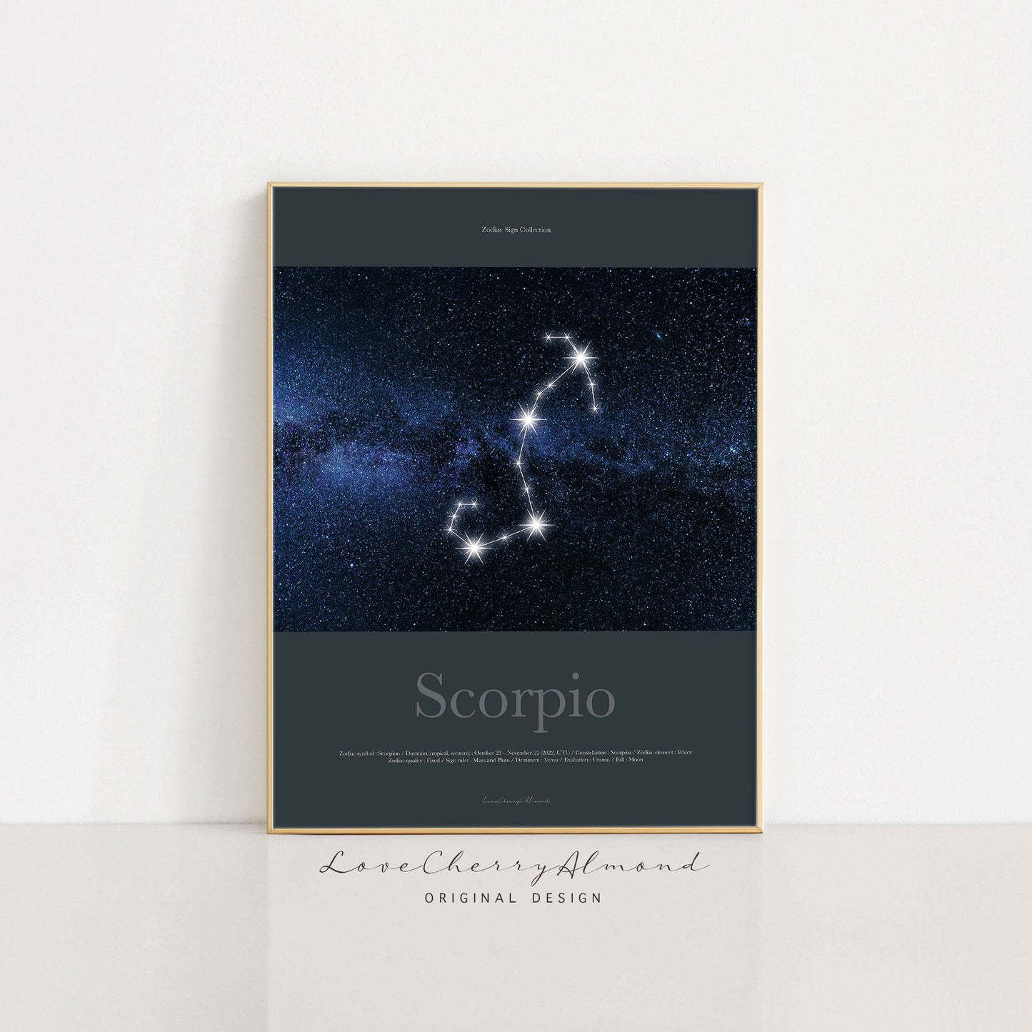 Zodiac Sign Collection "Scorpio"