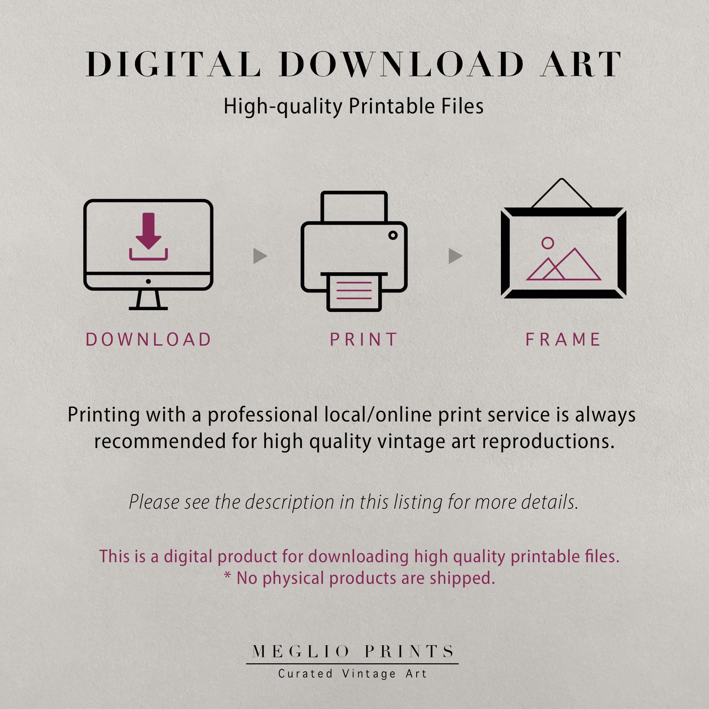 Printable Vintage Art River Landscape