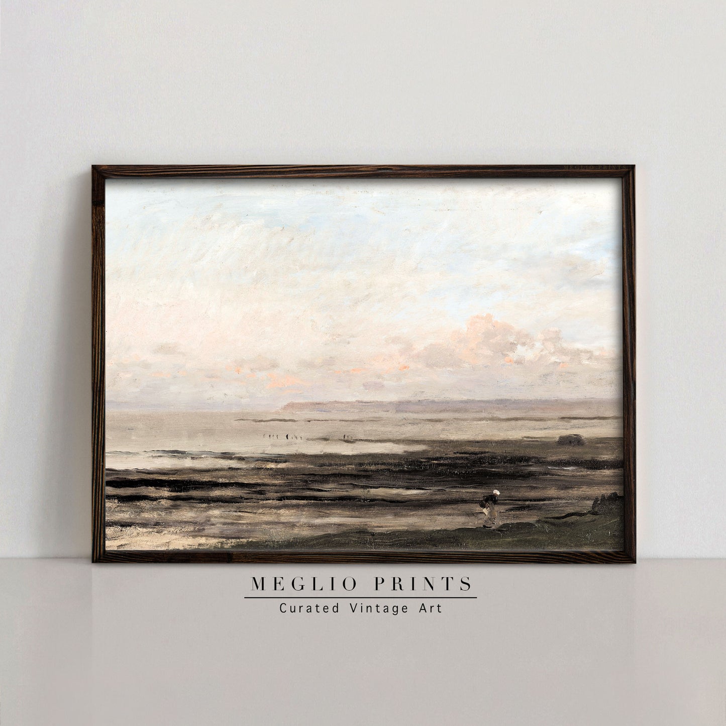 Printable Vintage Art Seascape