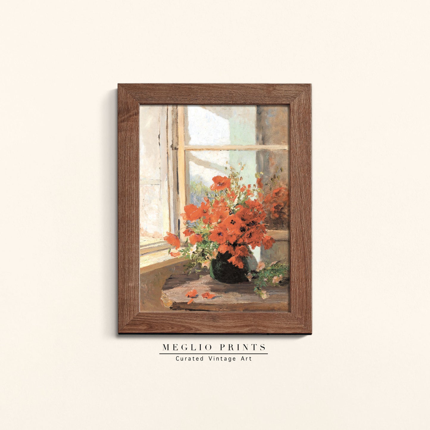 Printable Vintage Art Floral Still Life