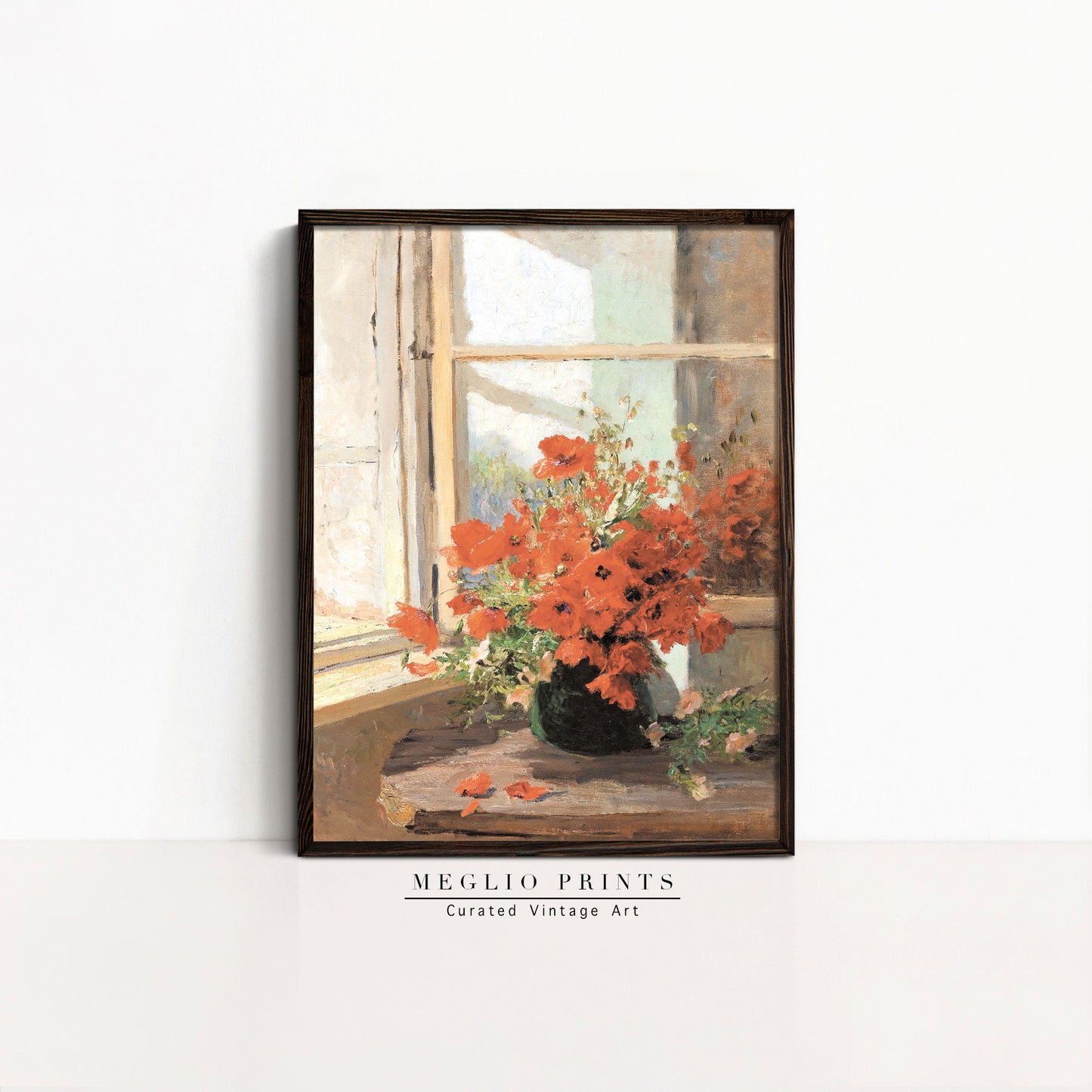 Printable Vintage Art Floral Still Life