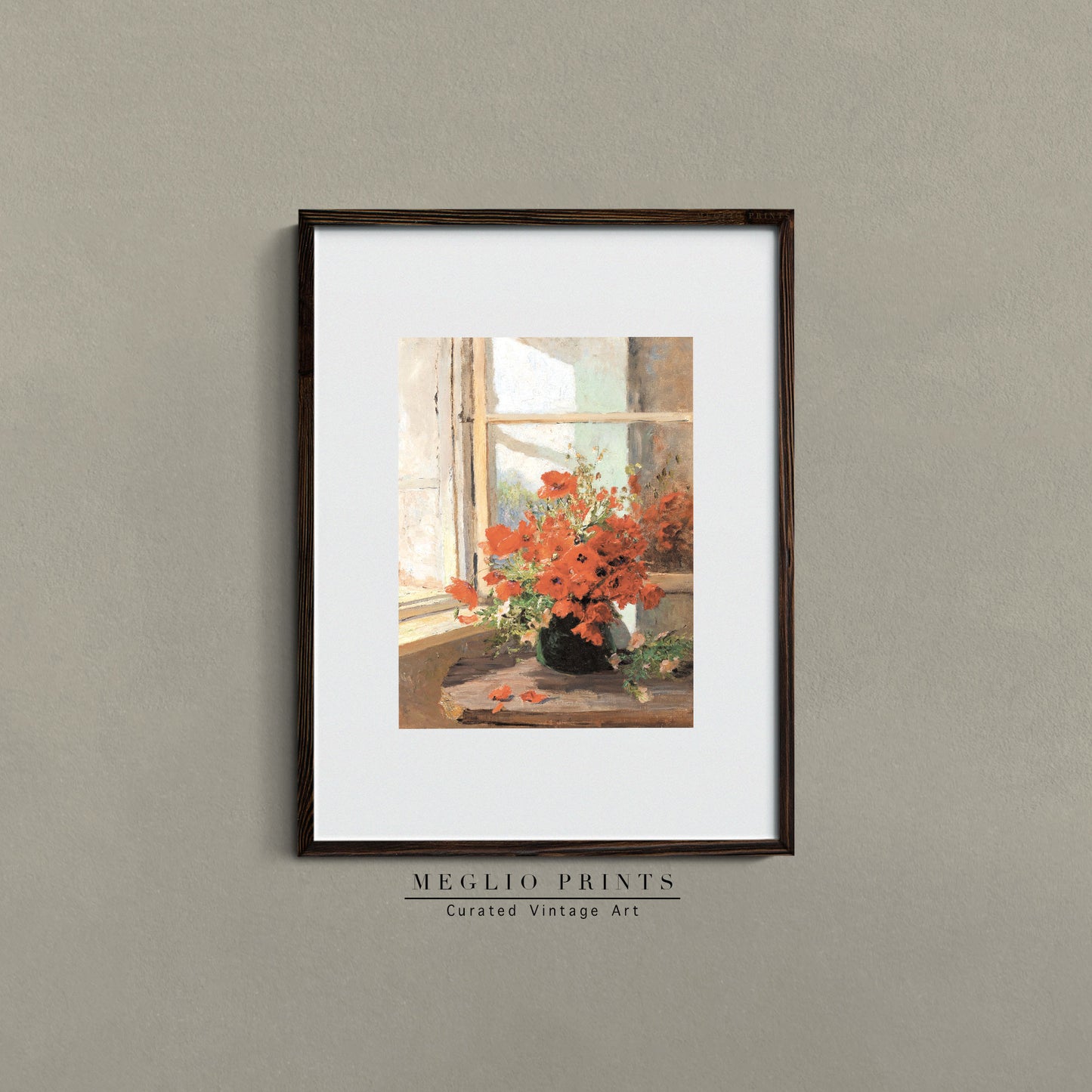 Printable Vintage Art Floral Still Life