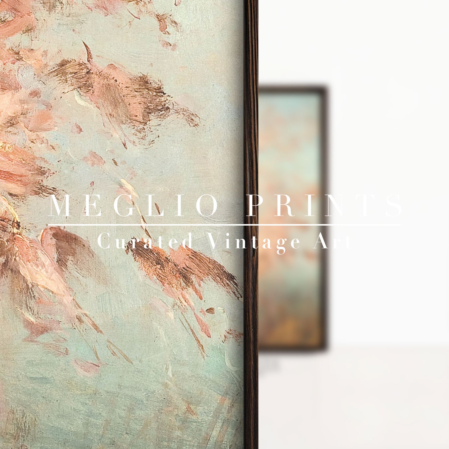 Printable Vintage Art Lake Landscape