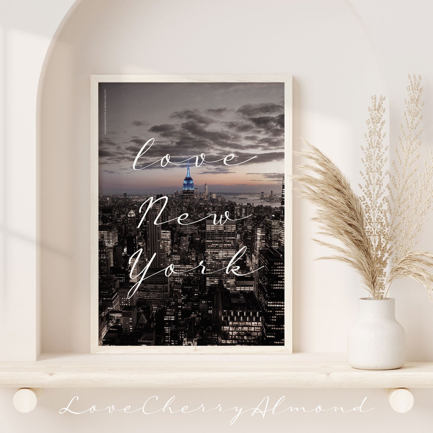 Love Cities Collection "Love New York" Digital Prints Download