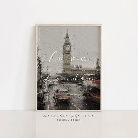 Love Cities Collection "Love London" Digital Prints Download