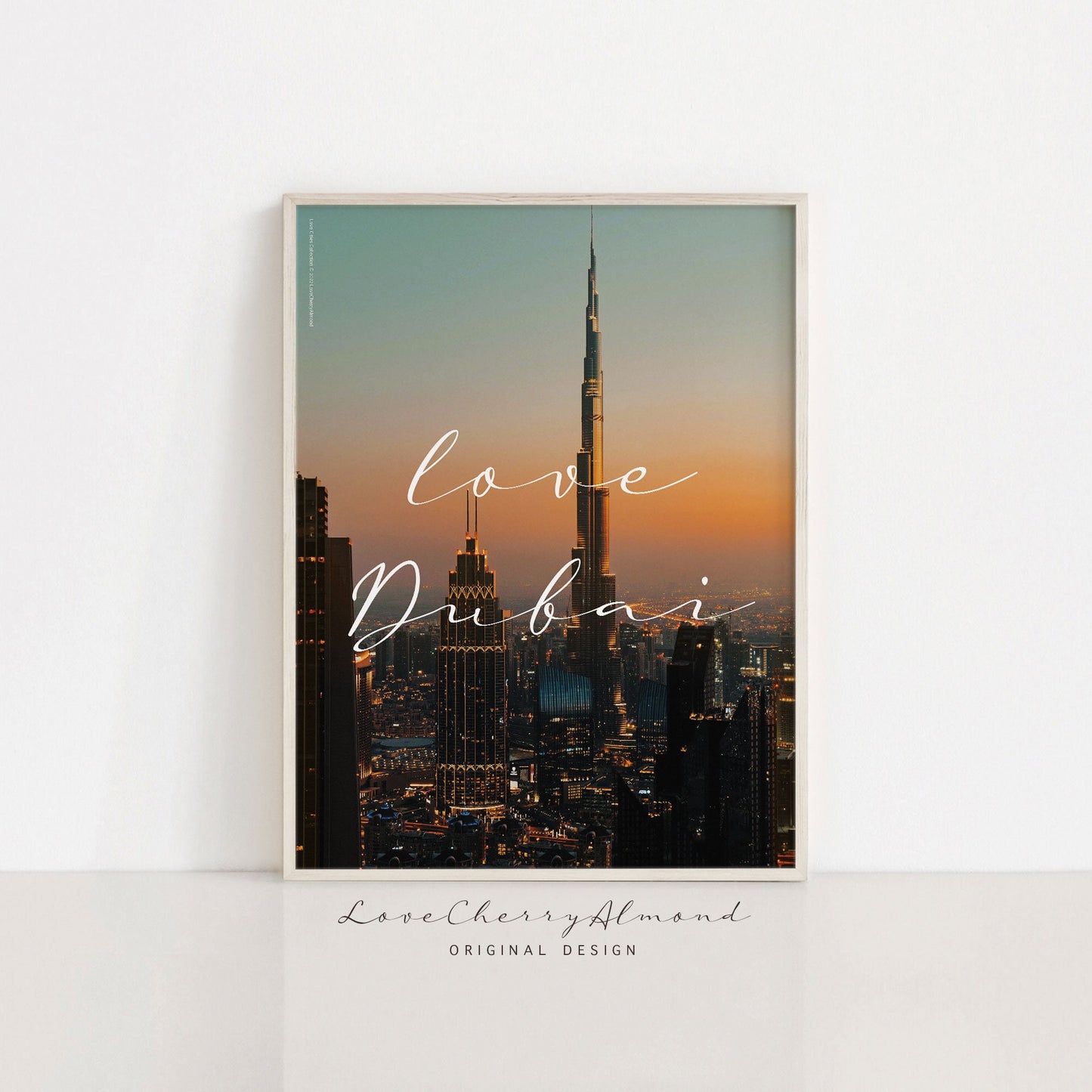 Love Cities Collection „Love Dubai“ Digitaldrucke herunterladen
