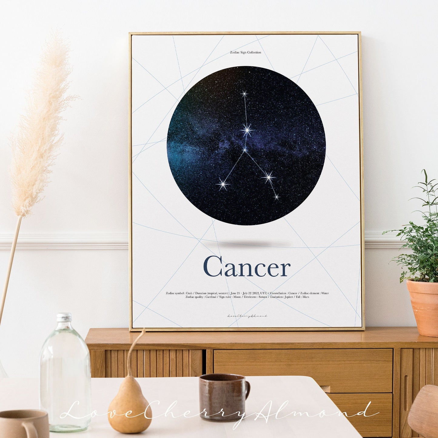 Zodiac Sign Collection "Cancer"