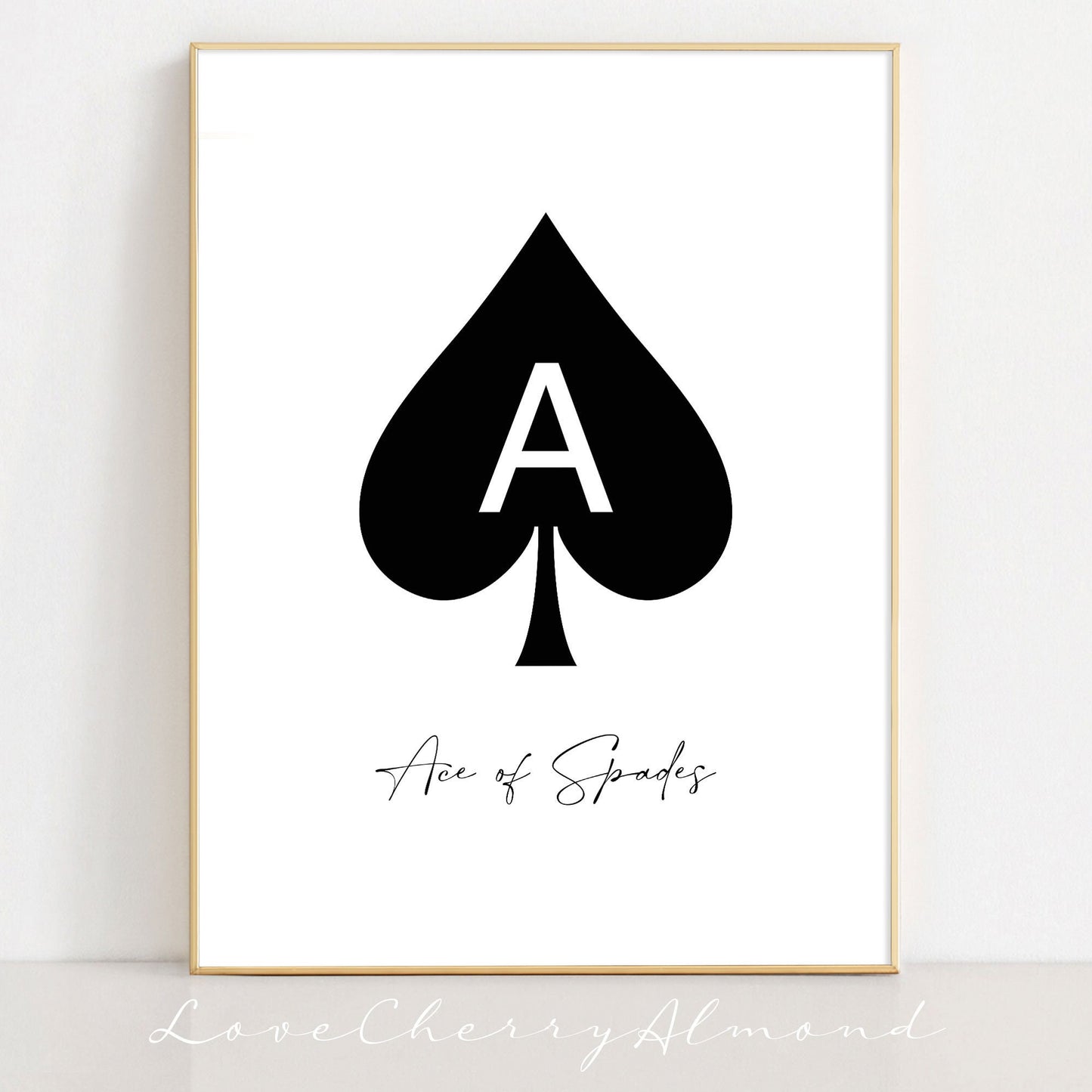 Aces of Playing Cards, Heart/Spade/Clover/Diamond